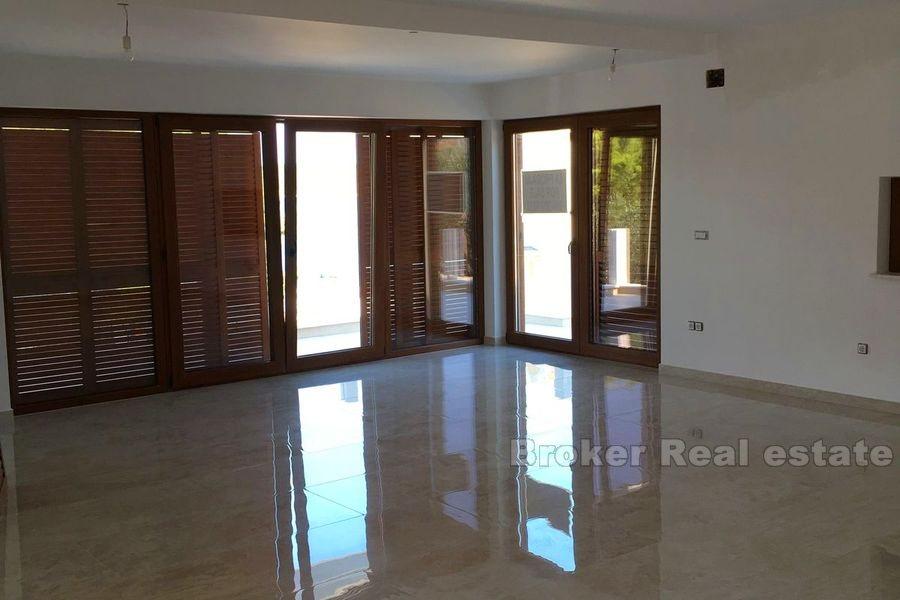 Øya Murter, nybygde, tomannsbolig villa med sjøutsikt