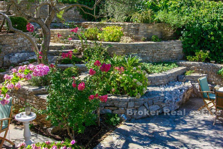 Island of Brac, charming house near the sea