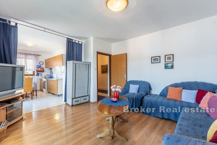 Wyspa Vis, dwupoziomowy apartament z widokiem na morze