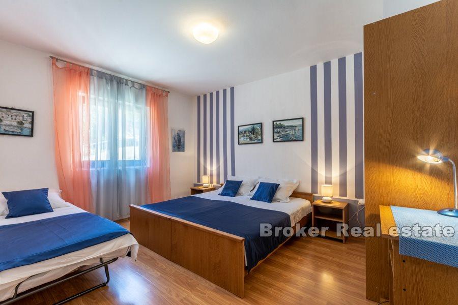 Wyspa Vis, dwupoziomowy apartament z widokiem na morze