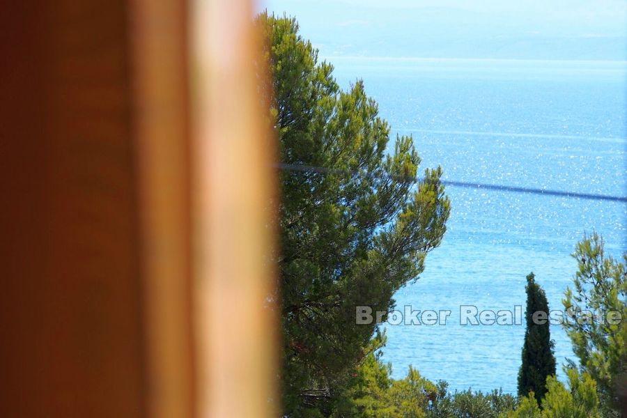 Île de Ciovo, belle maison en immeuble avec vue mer