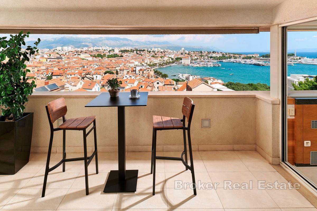 Split, Varos, exkluzívny byt s panoramatickým výhľadom