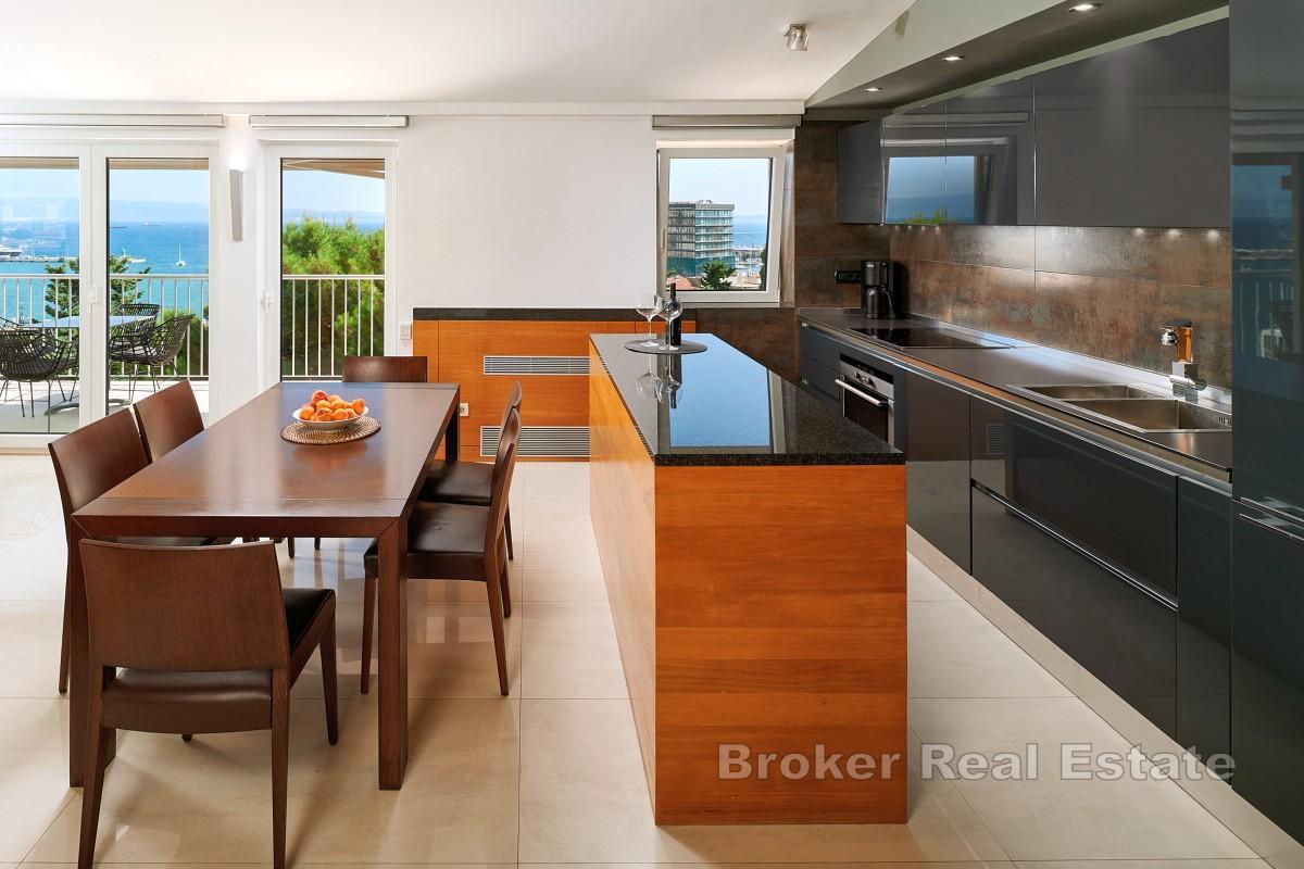 Split, Varos, eksklusiv leilighet med panoramautsikt