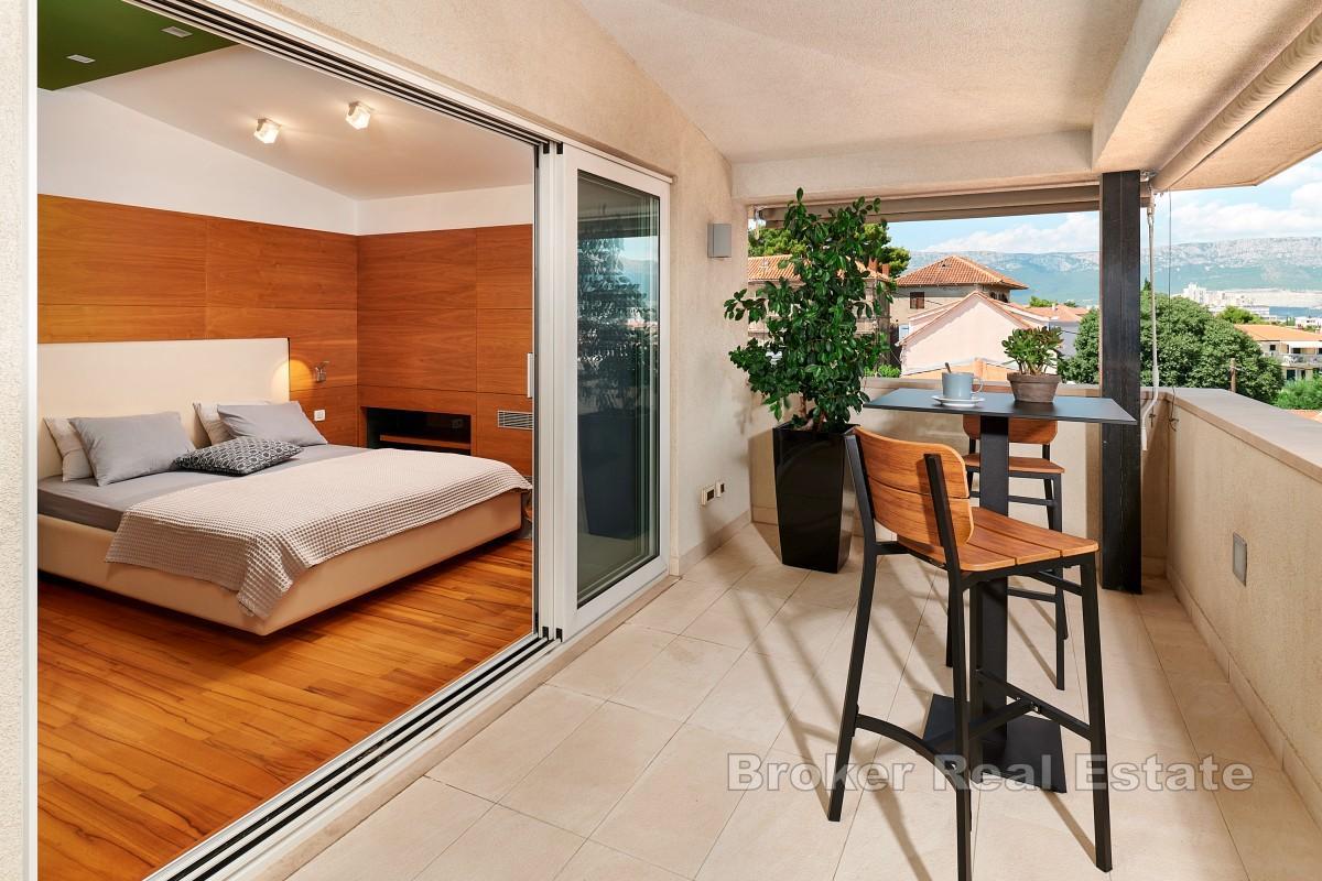 Split, Varos, eksklusiv leilighet med panoramautsikt