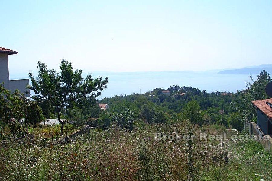 Opatija - Građevinsko zemljište s pogledom na more