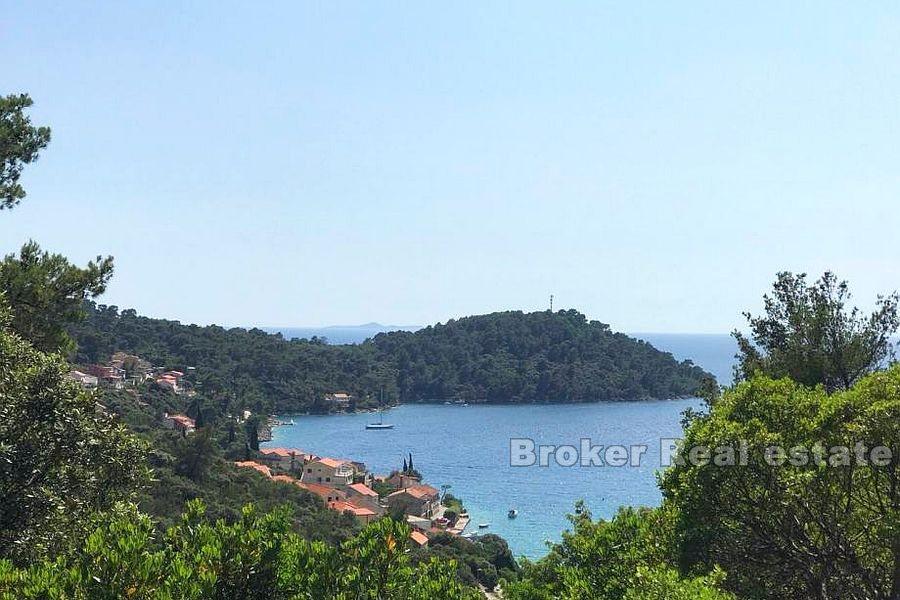 Wyspa Korcula - Działka budowlana z widokiem na morze