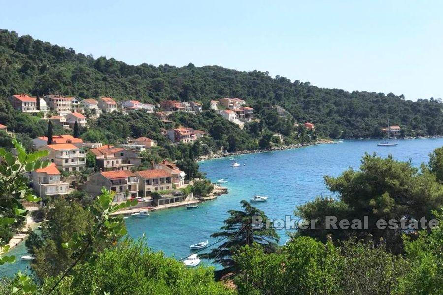 Ostrov Korčula - Stavební pozemek s výhledem na moře