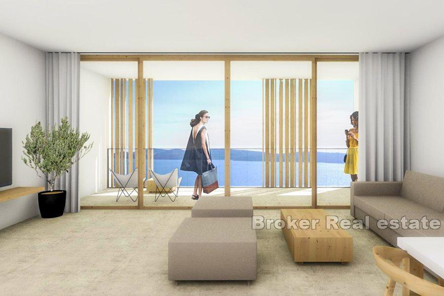 Island of Brac - Two bedroom apartment with sea view under construction