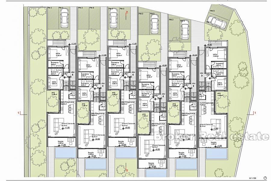 Island of Brac - Two bedroom apartment with sea view under construction