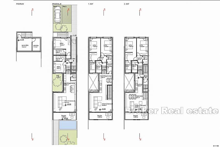 Island of Brac - Two bedroom apartment with sea view under construction