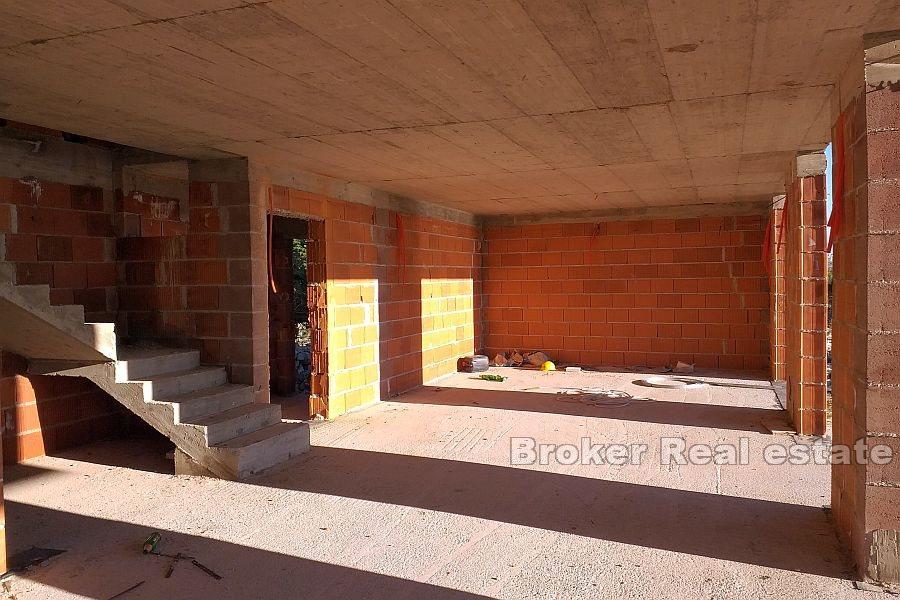 Otok Pag - Vila s bazenom u izgradnji