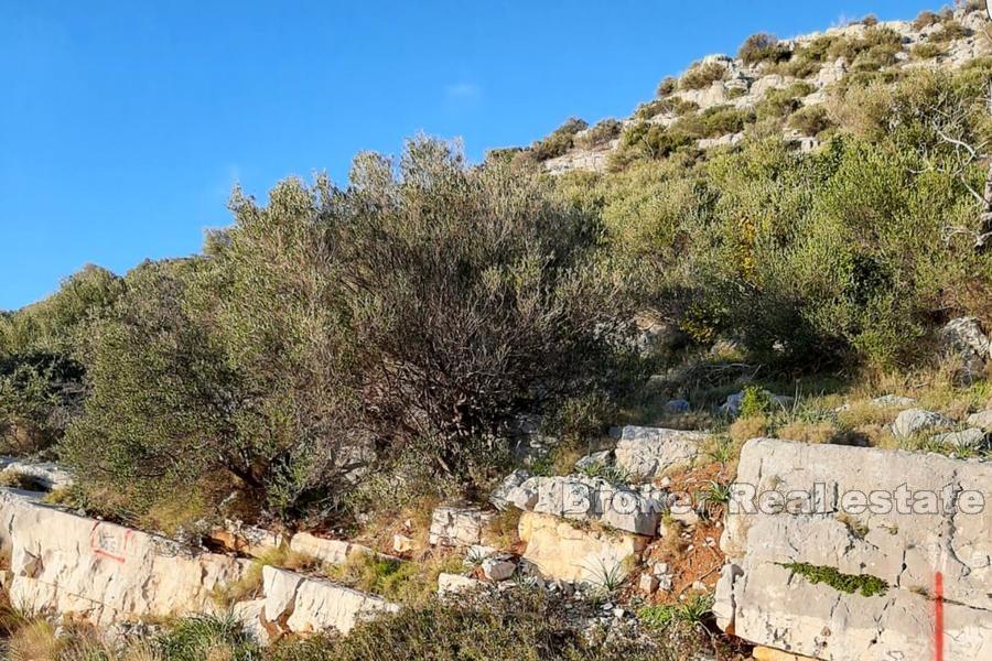 Isola di Lastovo - terreno edificabile con vista mare