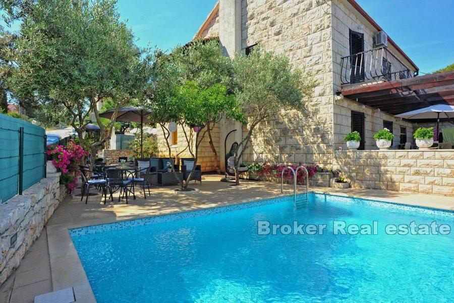 Island of Brac - Semi-detached house with sea view