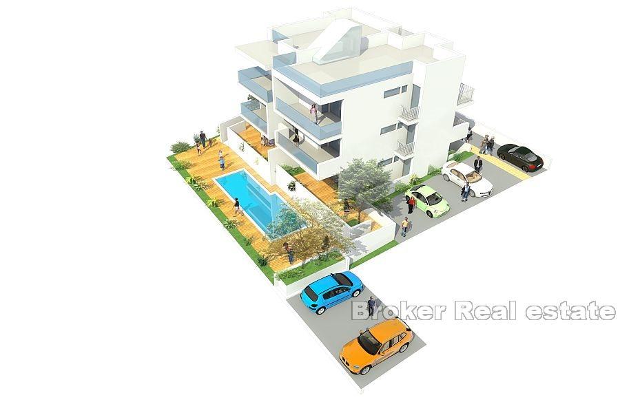 Island of Ciovo - Apartment with pool and sea view