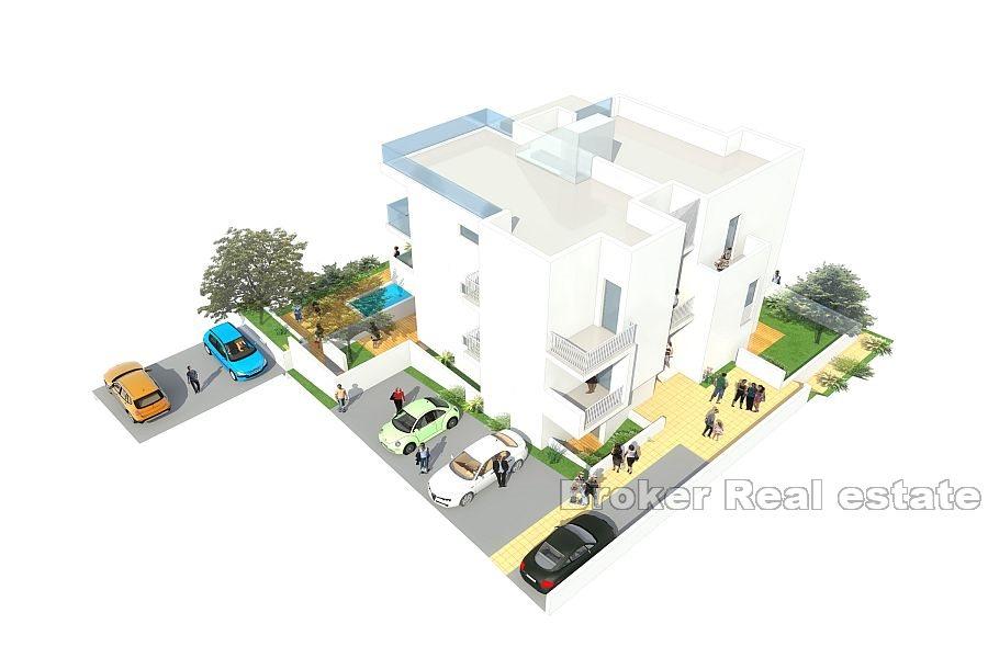 Øya Ciovo - Leilighet med basseng og havutsikt