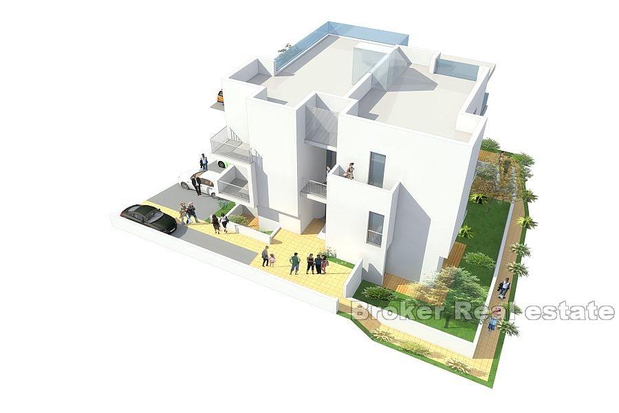 Остров Чиово - Квартира с бассейном и видом на море