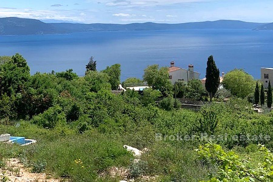 Labin - Building land with sea view