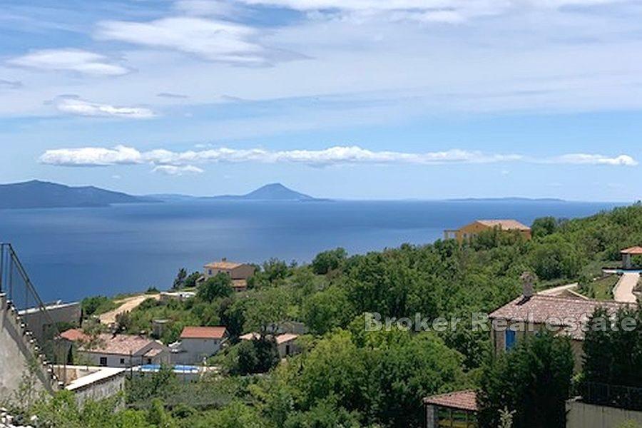 Labin - Building land with sea view