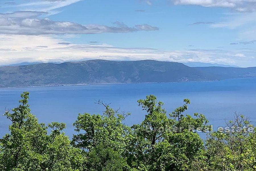 Labin - Building land with sea view