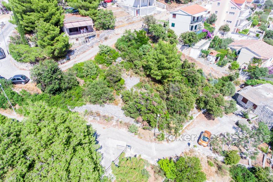 Trogir - Building land with sea view