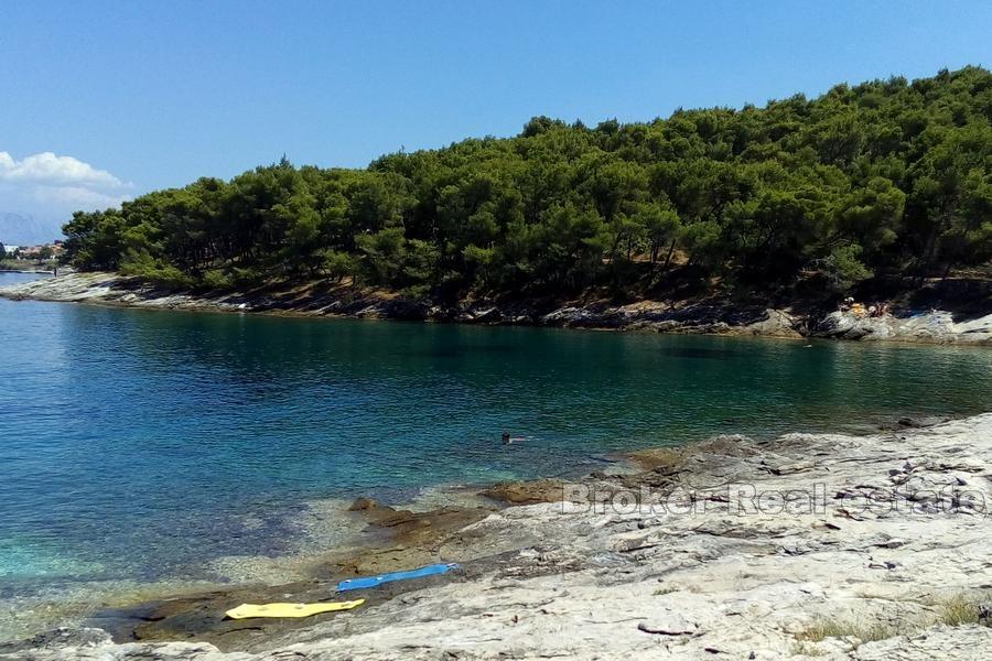 Island of Brac - Agricultural land near the sea