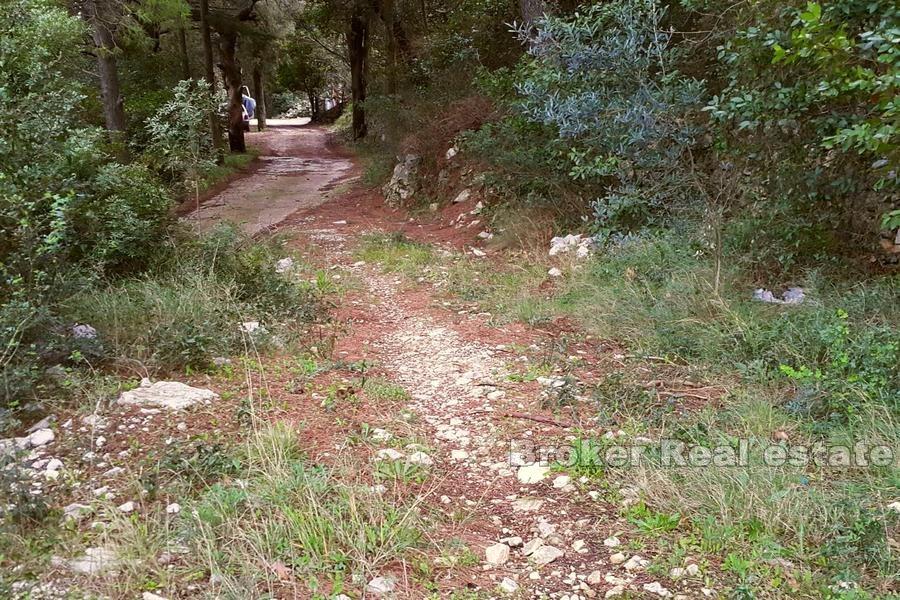 Dubrovník - stavební pozemek s projektem dvojdomu