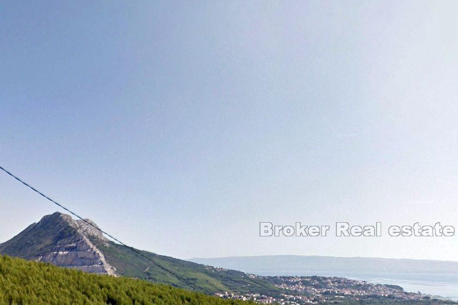 Blisko Splitu - Działka budowlana z widokiem na morze