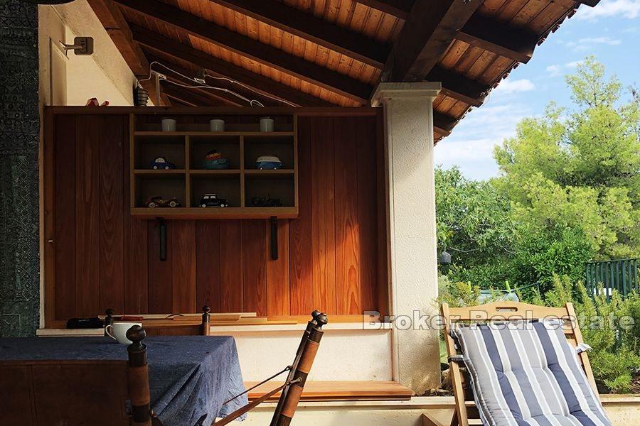 Ostrov Brač - Jednopokojový byt se zahradou