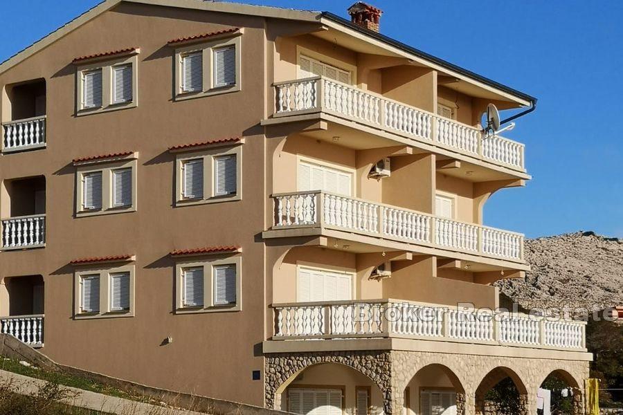 Island of Pag - House with apartments overlooking the sea