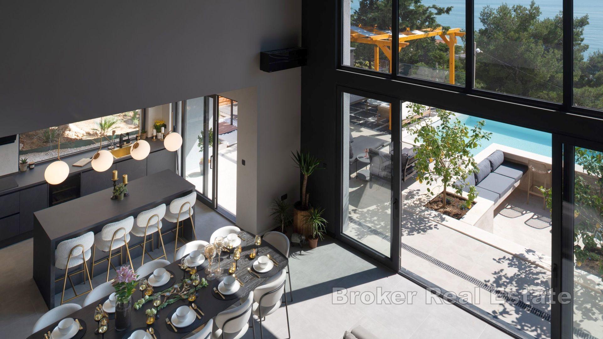 Vicino a Zara - Villa di nuova costruzione con piscina e vista mare