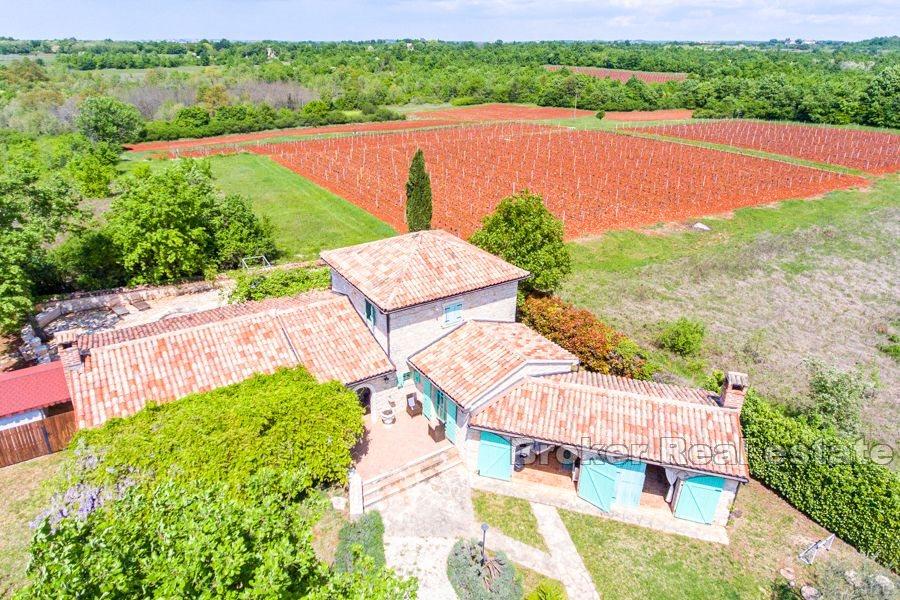 Porec - Stone house with pool