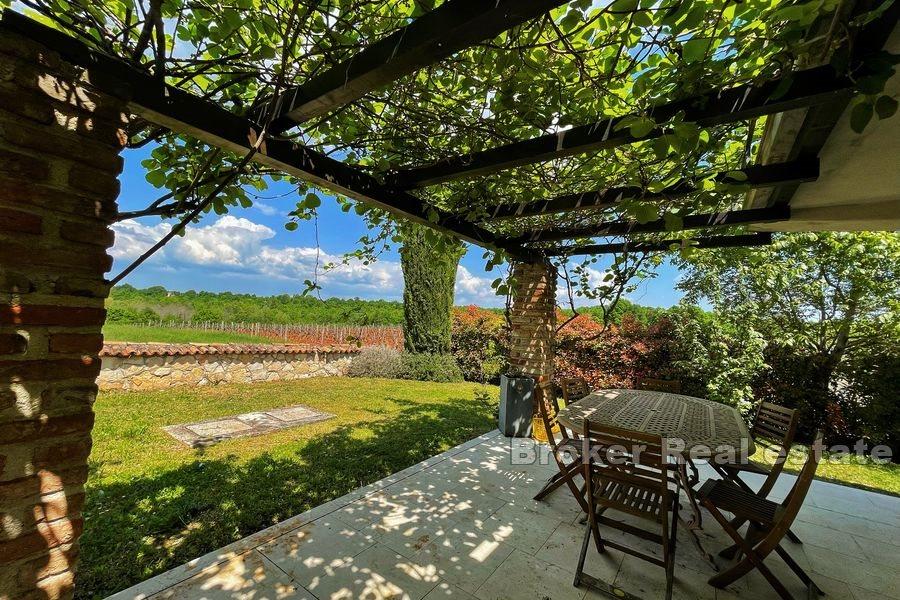 Poreč - Maison en pierre avec piscine