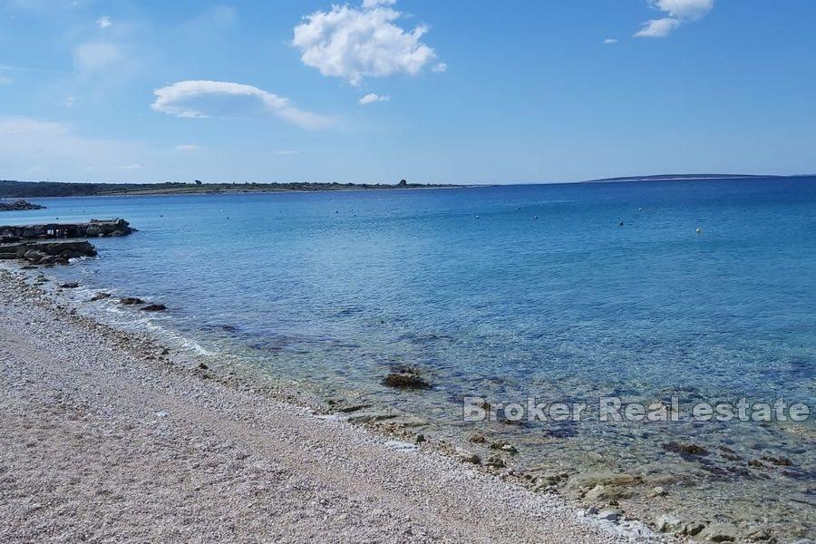 Pag - Haus in der ersten Reihe zum Meer