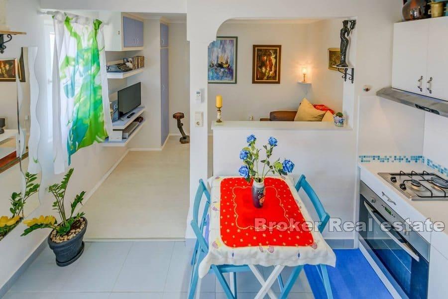 Omis - Stone house with pool and open sea view