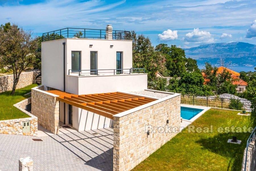 Brac - Villa with pool and sea view