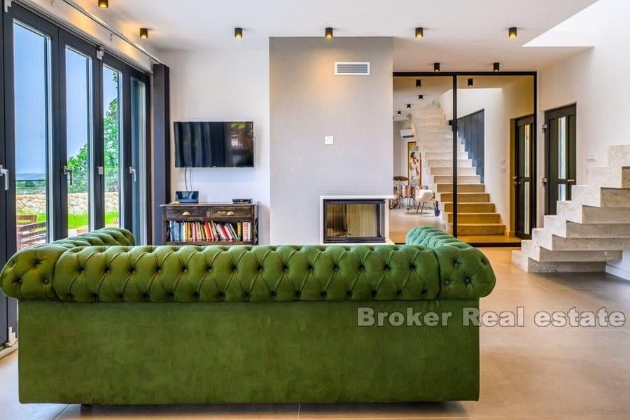 Brac - Villa with pool and sea view