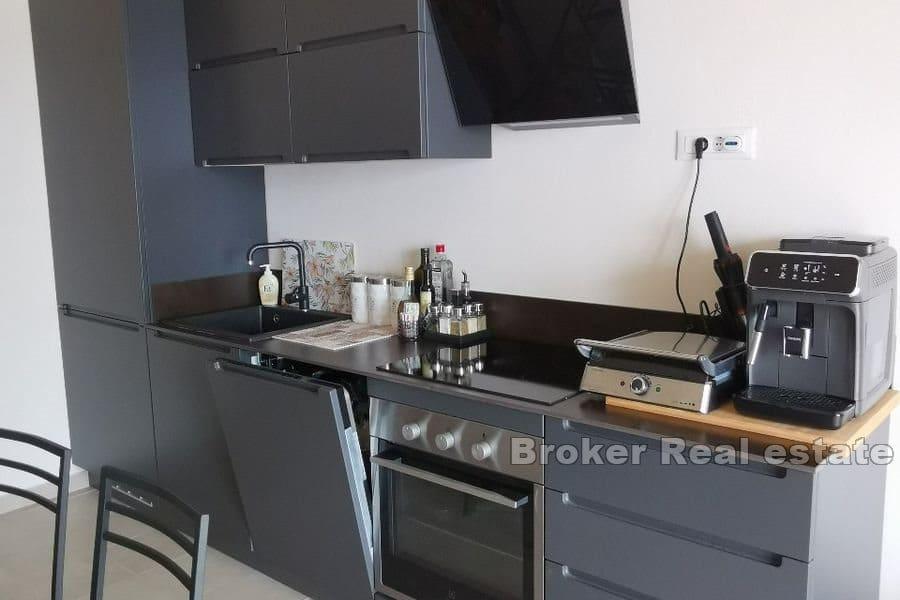 Three properties in the first row to the sea