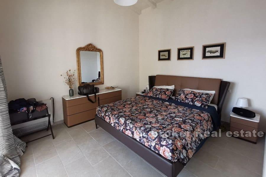 Three properties in the first row to the sea