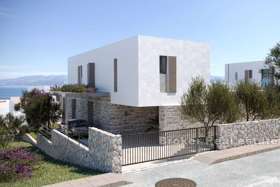 Ostrov Brač - Kamenná vila s bazénem a výhledem na moře