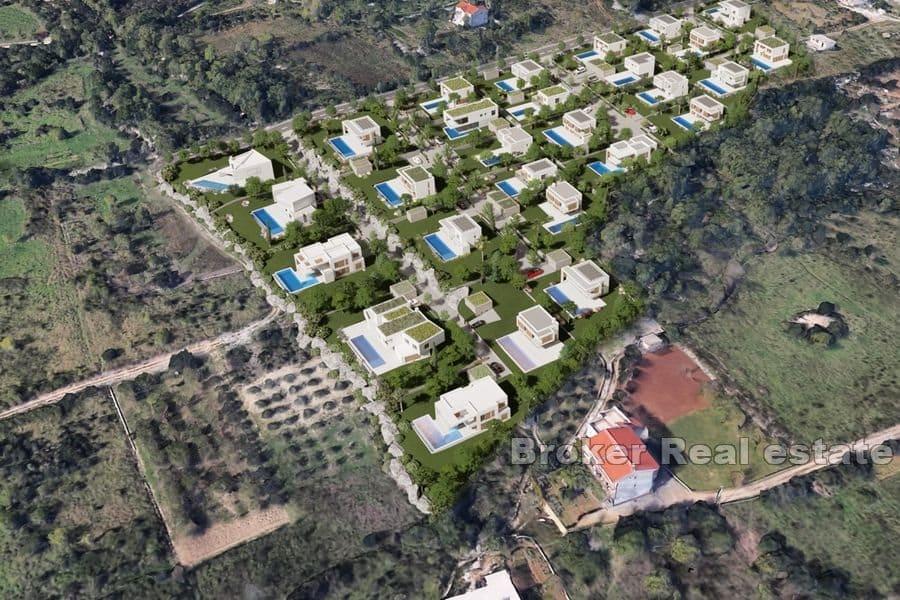 Kastela - Przestronna działka budowlana z projektem