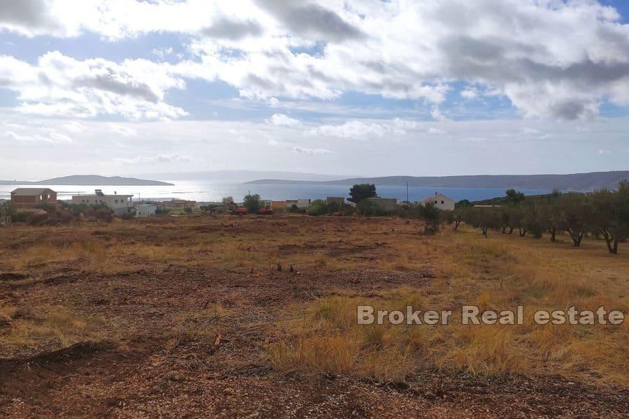 Kastela - Spacious building land with sea view