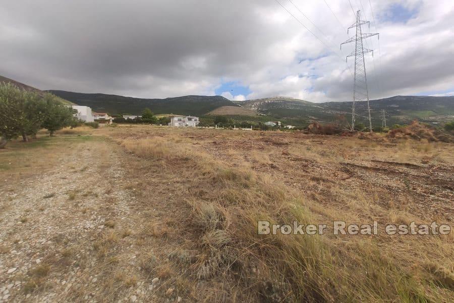 Kastela - Spacious building land with sea view