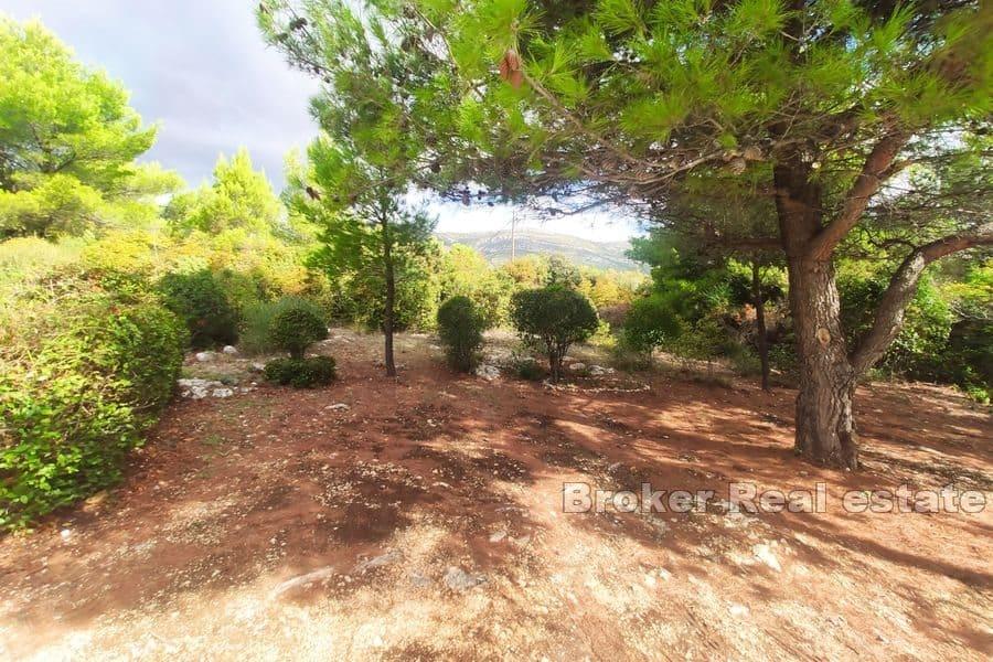 Kastela - Spacieux terrain constructible avec vue mer