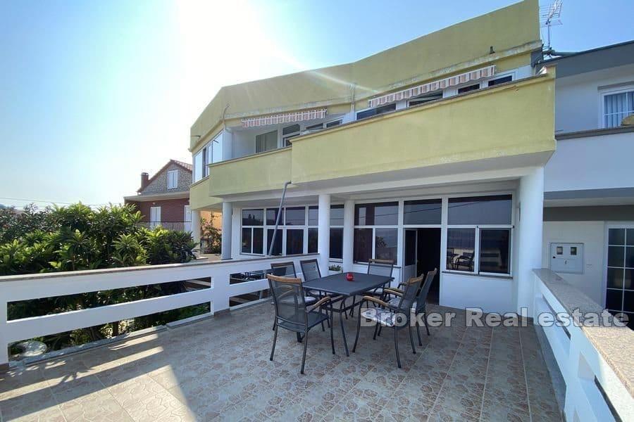 Island of Ugljan - Apartment house first row to the sea