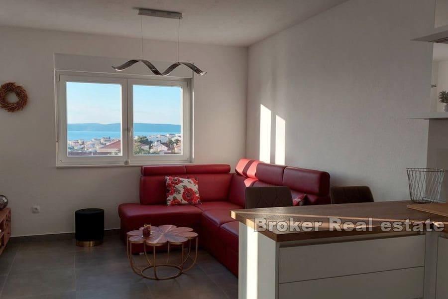 Île de Ciovo - Appartement avec terrasse sur le toit et vue sur la mer
