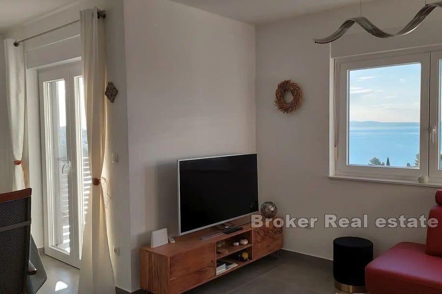 Île de Ciovo - Appartement avec terrasse sur le toit et vue sur la mer