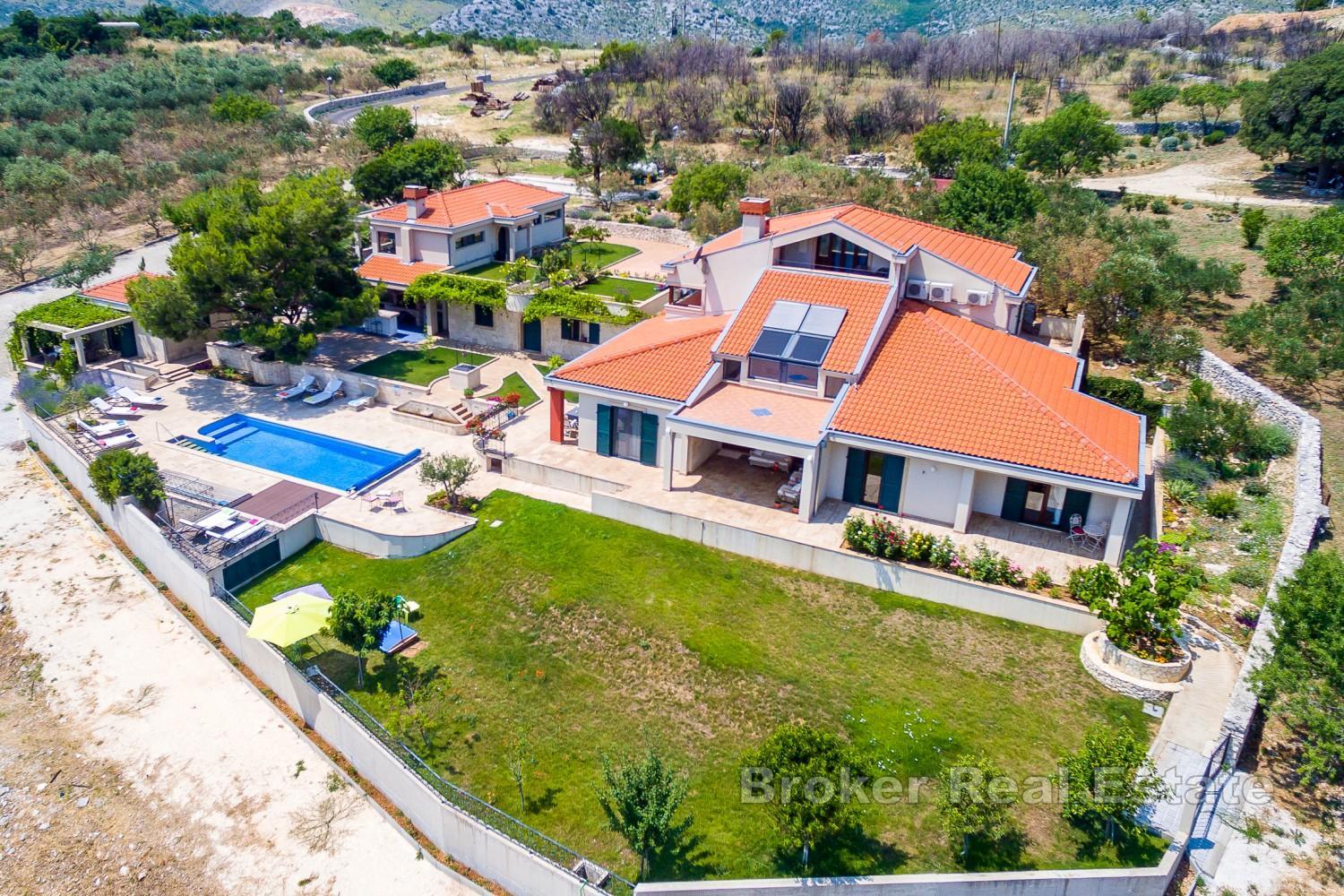 Trogir - Eiendom med panoramautsikt over havet