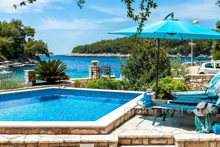 Island of Korcula - Apartment house first row to the sea
