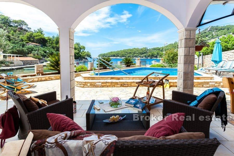 Island of Korcula - Apartment house first row to the sea