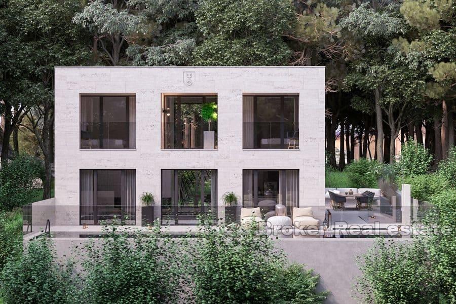 Brac - Villa de luxe au premier rang de la mer